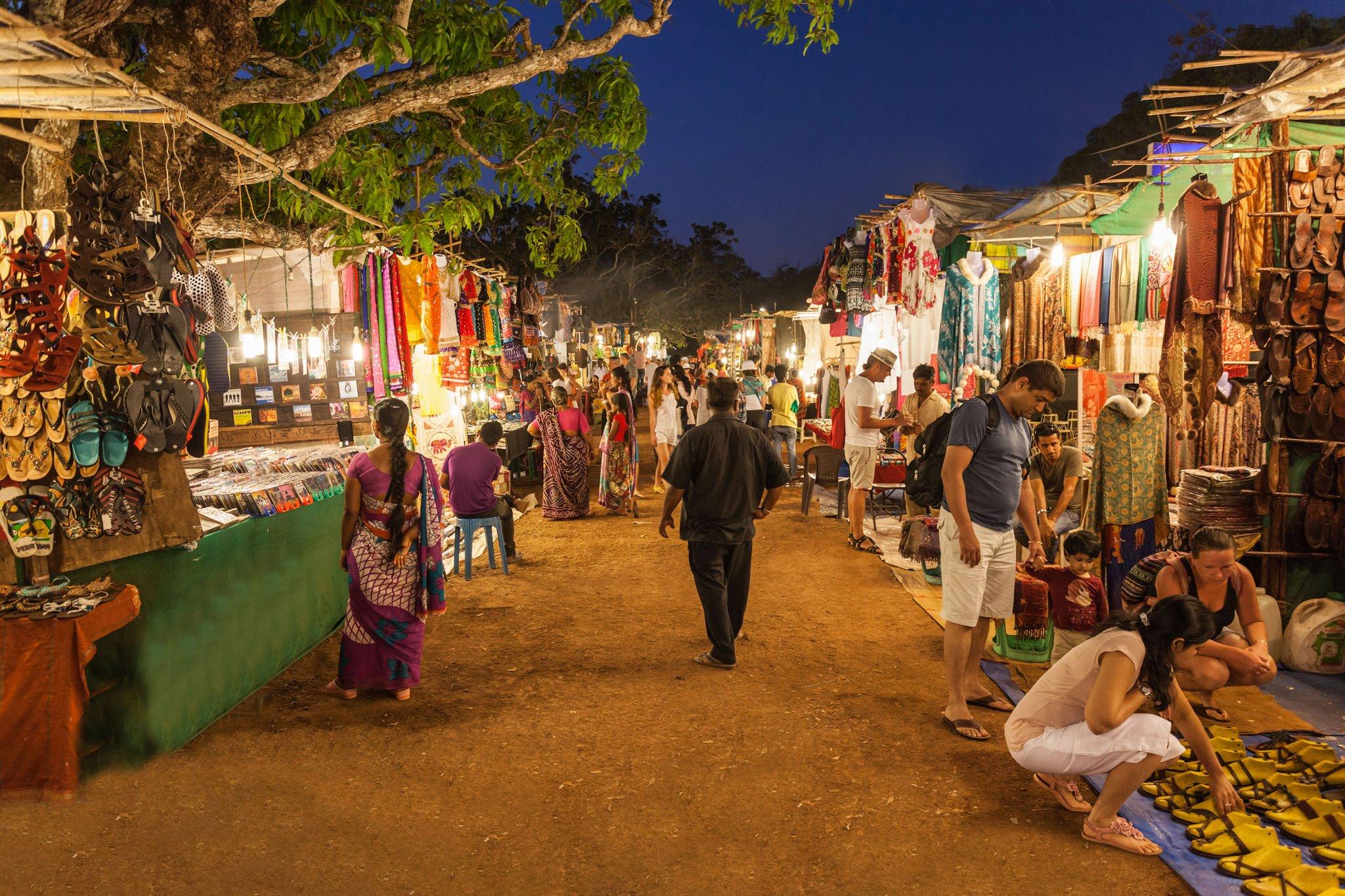 night market goa-best travel agency in chandigarh - Teji Travels